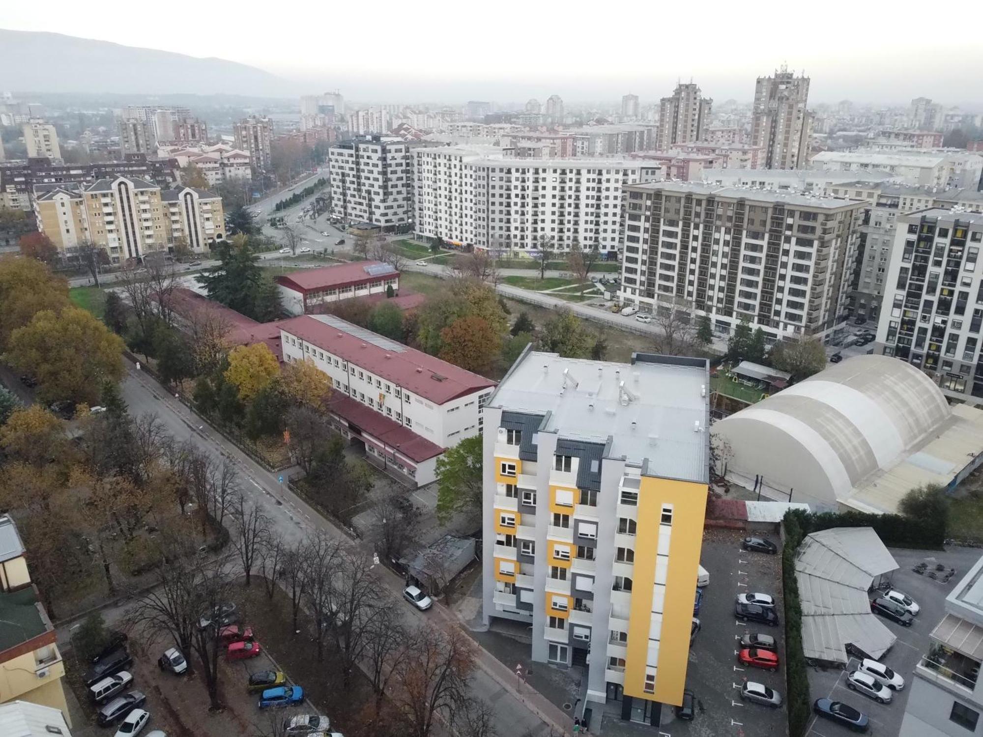Green Apartment Skopje Esterno foto